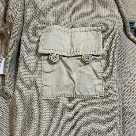 Calvin Klein Jeans Tan Cotton Sweater Size L - Picture 4 of 5